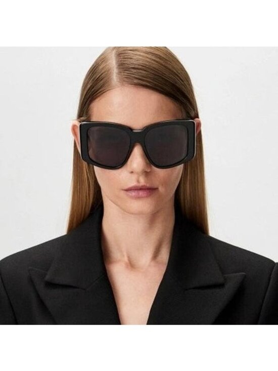 Max Mara GLIMPSE6 MM0098 55S Sunglasses Havana Butterfly Frame, Bordeaux Lenses main image 9